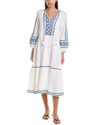 Tommy Bahama Mykonos Midi Dress In White