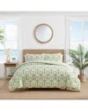 Tommy Bahama Mystic Palms 100% Cotton Comforter Set In Green