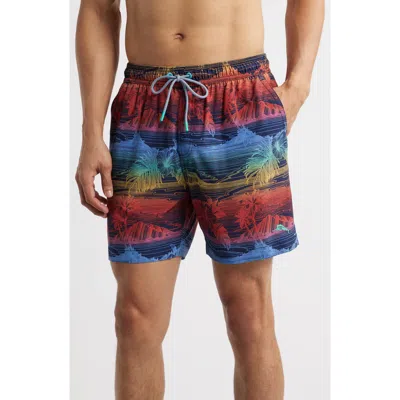 Tommy Bahama Naples Corsica Coast Swim Trunks In Blue Hawaian