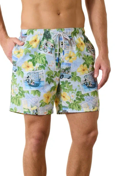 Tommy Bahama Naples Postcard To Paradise Swim Trunks In Continental