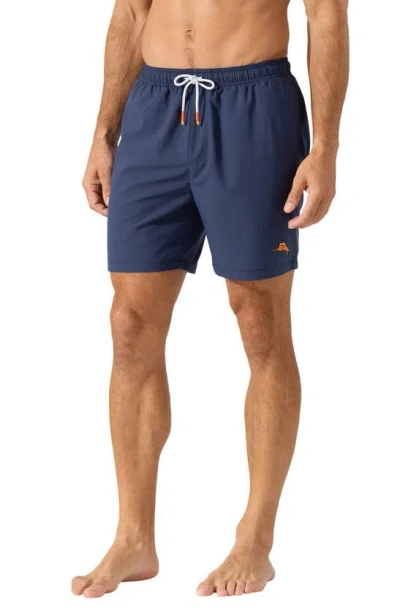 Tommy Bahama Naples Shore Swim Trunks In Ocean Deep