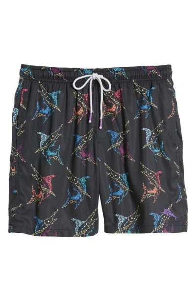 Tommy Bahama Naples Spotted At Sea Swim Trunks In Black