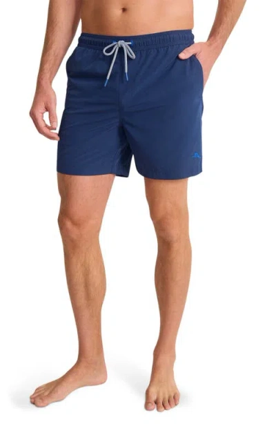 Tommy Bahama Naples Valley 6-inch Swim Trunks In Island Navy