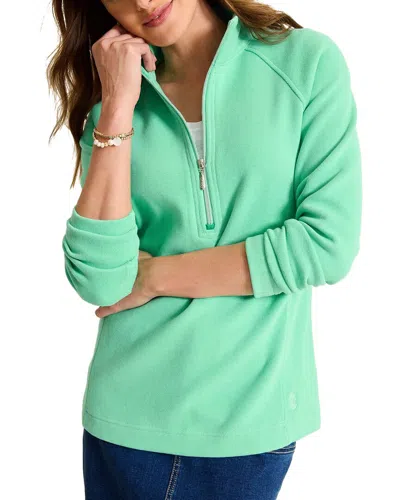 Tommy Bahama New Aruba Half Zip Pullover In Green