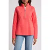 Tommy Bahama New Aruba Half Zip Pullover In Paradise Pink