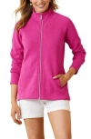Tommy Bahama New Aruba Zip-up Stretch Cotton Jacket In Island Sunset