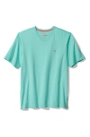 Tommy Bahama New Bali Skyline V-neck T-shirt In Blue Swell