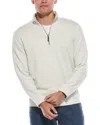 Tommy Bahama Flipview Reversible Half Zip Pullover In Gray