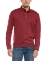 Tommy Bahama New Flip Coast Snap Mock Neck Pullover In Red