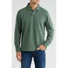 Tommy Bahama New Las Arias Long Sleeve Cotton Blend Polo In Green