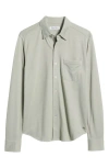 Tommy Bahama New San Lucio Stretch Supima® Cotton Blend Button-up Shirt In Fern