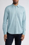 Tommy Bahama New San Lucio Stretch Supima® Cotton Blend Button-up Shirt In Sea Jade