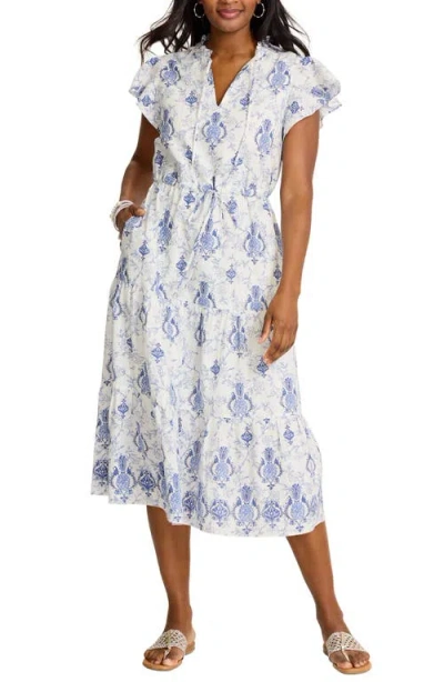 Tommy Bahama Noble Pineapple Midi Dress In Multi