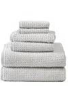 Tommy Bahama Northern Pacific Brown 6pc Towel Set In Multi