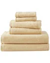 Tommy Bahama Northern Pacific Cotton Terry 6pc Towel Set In Yellow