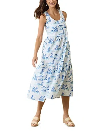 Tommy Bahama Nova Wave Beach Days Dress In White