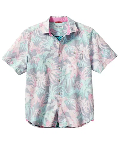 Tommy Bahama Nova Wave Midnight Tropics Shirt In Black