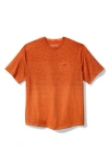 Tommy Bahama Oasis Fade Ombré T-shirt In Bajana Orange