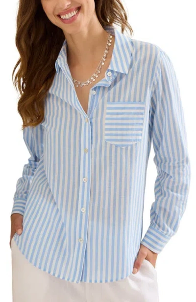 Tommy Bahama Oceanic Oasis Shirt In Blue