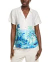 Tommy Bahama Oceanside Views Talulla Silk Camp Shirt