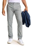 Tommy Bahama On Par Driver Island Plaid Islandzone® Flat Front Pants In Metallic Silver