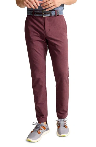 Tommy Bahama On Par Islandzone® Flat Front Pants In Deep Wine