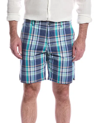 Tommy Bahama On Par Party Plaid Short In Blue