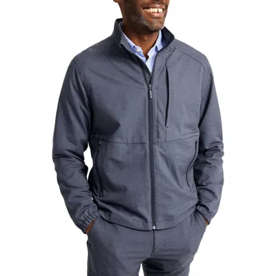 Tommy Bahama On Par Pro Water Repellent Zip Jacket In Belmont Blue