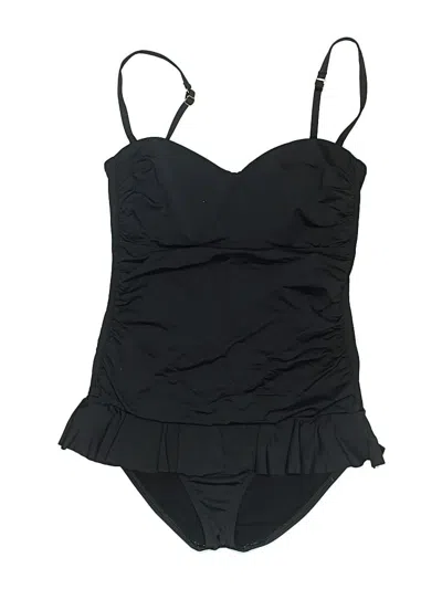 Pre-owned Tommy Bahama One Piece Swimsuit In Black