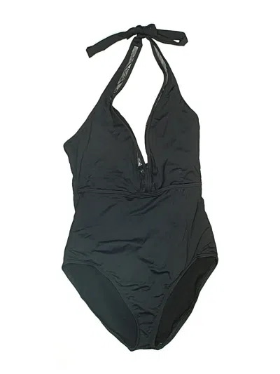 Pre-owned Tommy Bahama One Piece Swimsuit In Black