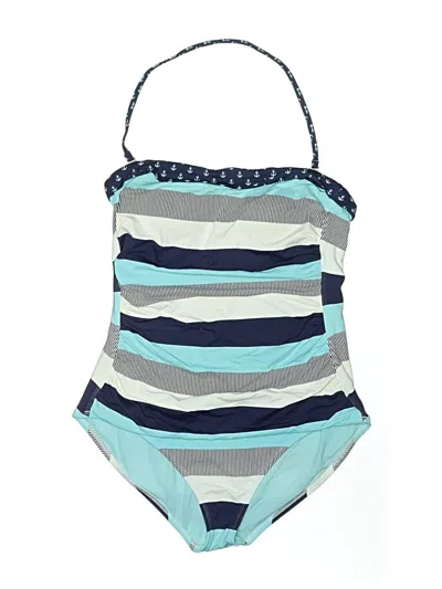 Pre-owned Tommy Bahama One Piece Swimsuit In Blue