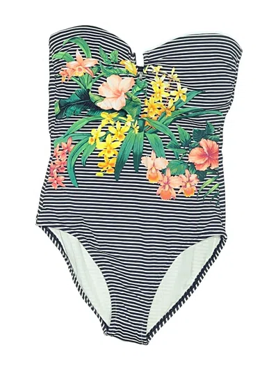 Pre-owned Tommy Bahama One Piece Swimsuit In Blue