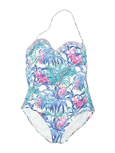 Pre-owned Tommy Bahama One Piece Swimsuit In Blue