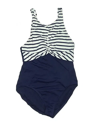 Pre-owned Tommy Bahama One Piece Swimsuit In Blue