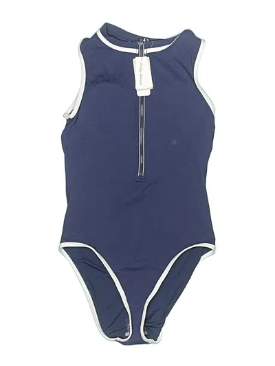Pre-owned Tommy Bahama One Piece Swimsuit In Blue