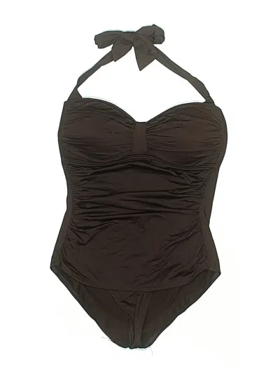 Pre-owned Tommy Bahama One Piece Swimsuit In Brown