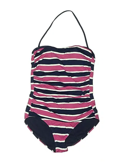 Pre-owned Tommy Bahama One Piece Swimsuit In Burgundy