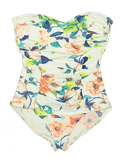 Pre-owned Tommy Bahama One Piece Swimsuit In Ivory