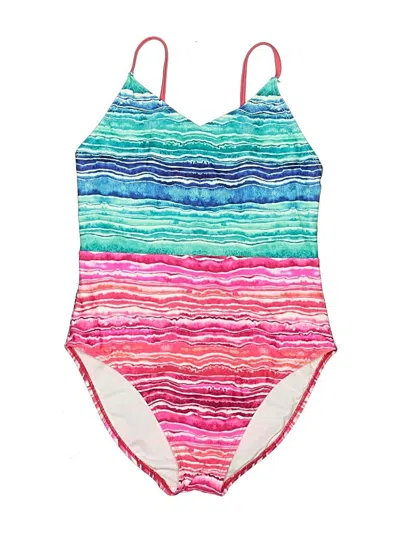 Pre-owned Tommy Bahama Kids' One Piece Swimsuit In Pink