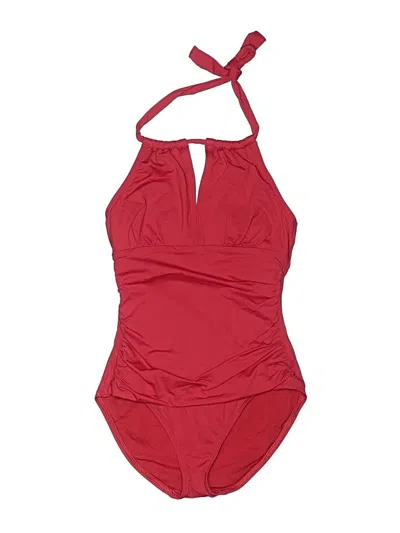 Pre-owned Tommy Bahama One Piece Swimsuit In Red