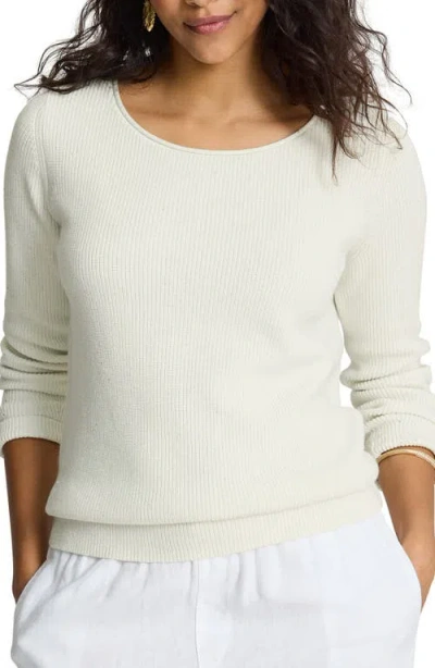 Tommy Bahama Opal Shore Crewneck Sweater In White