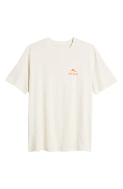 Tommy Bahama Open Range Cotton Jersey T-shirt In Vanilla Ice