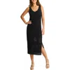 Tommy Bahama Openwork Midi Dress In Black
