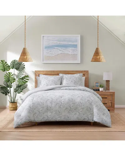 TOMMY BAHAMA TOMMY BAHAMA ORCHID BAY 100% COTTON COMFORTER SET