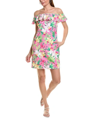 Tommy Bahama Orchid Garden Spa Dress In Pink