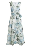 Tommy Bahama Palisade Palms Sleeveless Maxi Dress In White