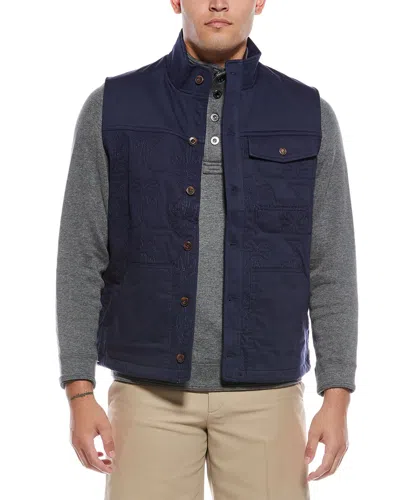 Tommy Bahama Palisades Palm Vest In Blue