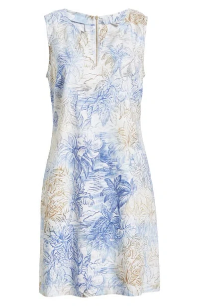 Tommy Bahama Palm-a-dora Dolce Bay Shift Dress In White