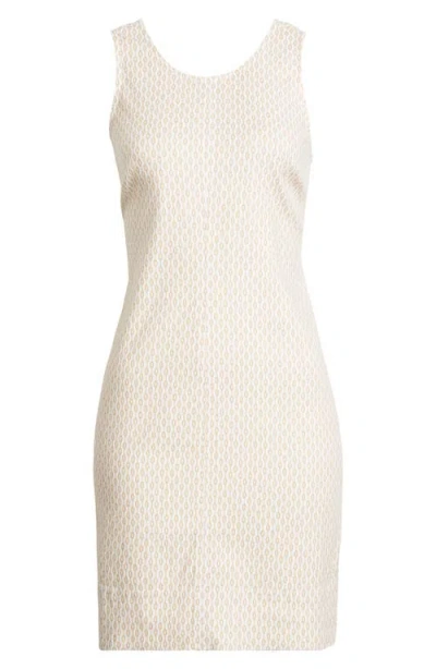 Tommy Bahama Palm A Dora Linen Blend Dress In Golden Honey