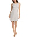Tommy Bahama Palm A Dora Linen-blend Sheath Dress In Brown